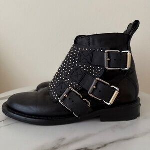 Zadig & Voltaire Laureen Flap Suds Ankle Boots